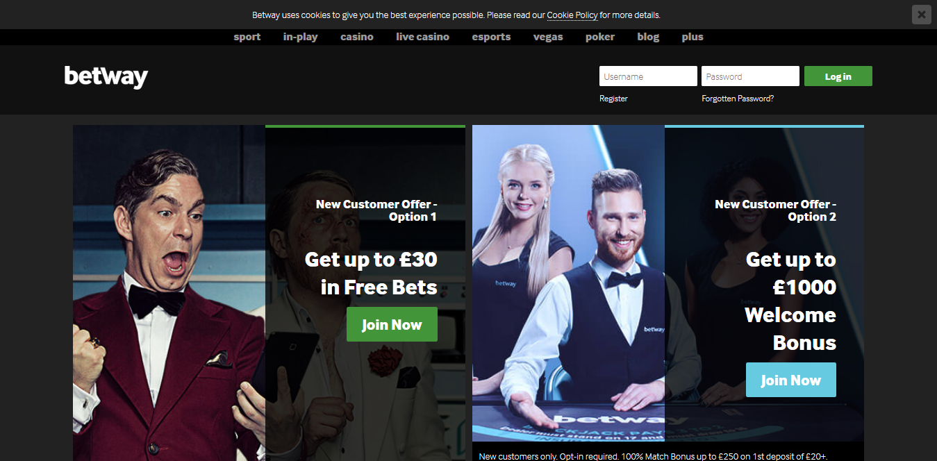 Screenshot 2018 10 05 Betway Online Betting Casino Sports - The Best European Football Betting Sites to Join